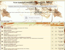 Tablet Screenshot of forum.tolkien.com.pl